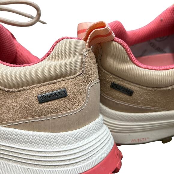 Clarks ATL Trek GTX Path Lace Up Sneakers Women's 7 Light Sand Gorpcore Outdoor - Picture 7 of 12